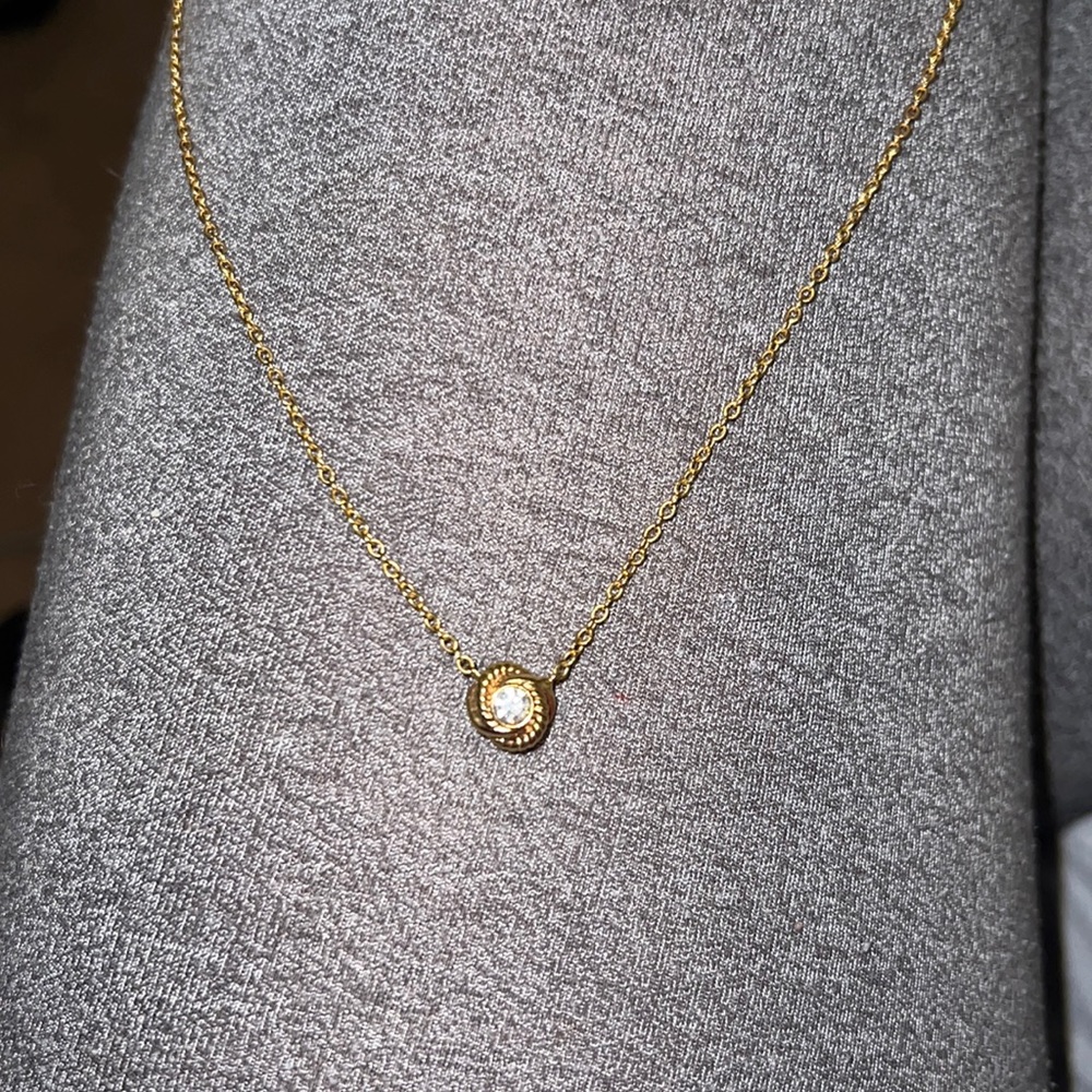 Rose Gold Kate Spade Necklace